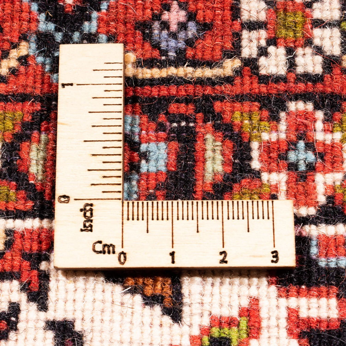 Tapis de couloir Tapis persan - Bidjar - 183 x 104 cm - crème