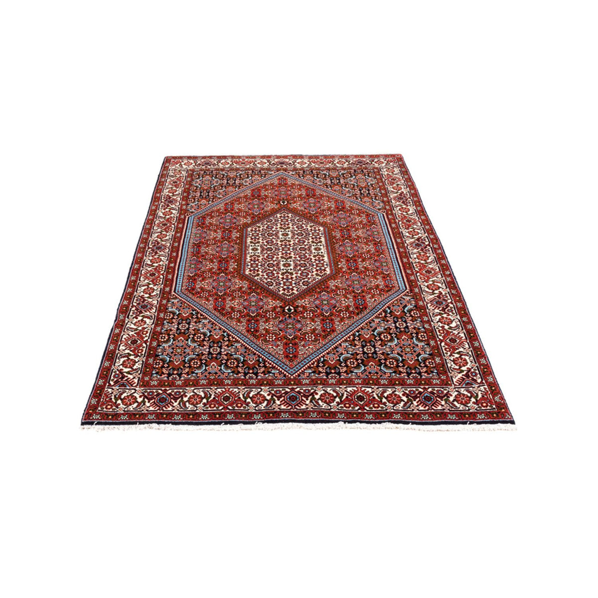 Tapis persan - Bidjar - 182 x 110 cm - rouge