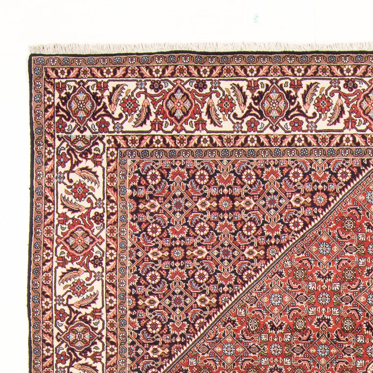 Tapis persan - Bidjar - 291 x 194 cm - rouge