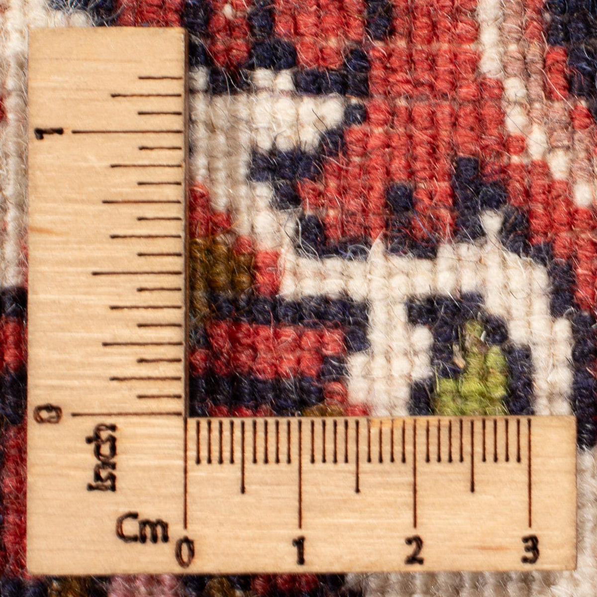 Tapis persan - Bidjar - 291 x 194 cm - rouge