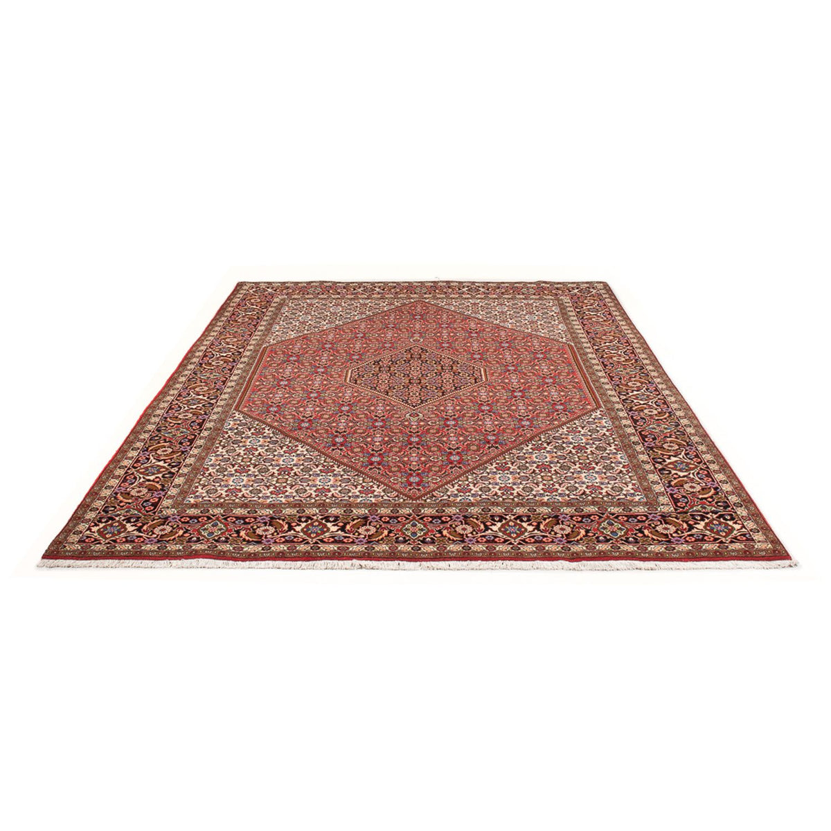 Tapis persan - Bidjar - 294 x 200 cm - rouge