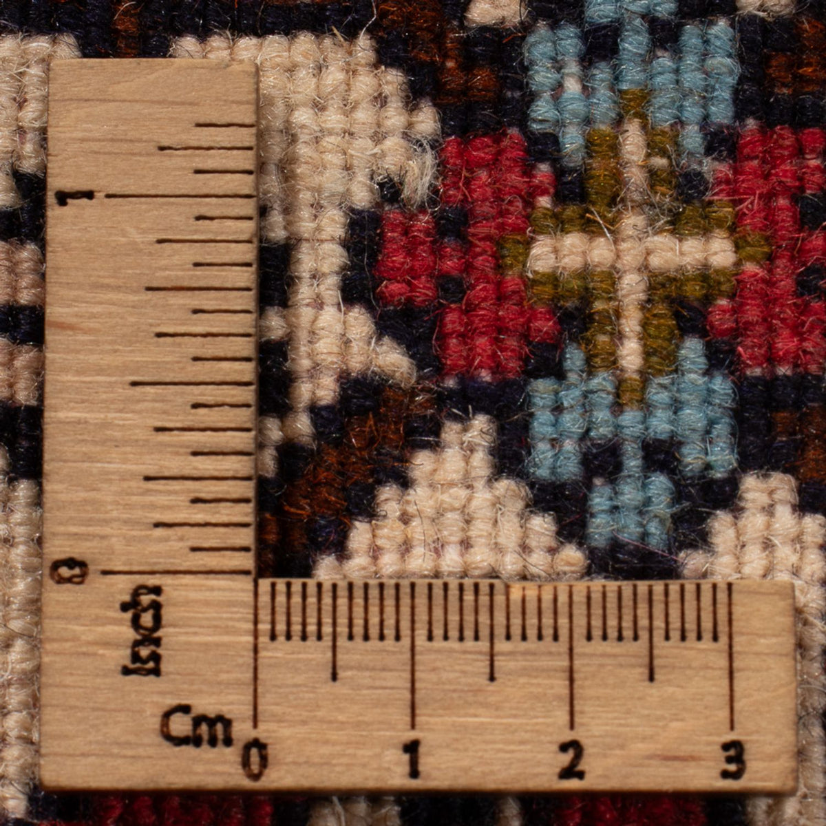 Tapis persan - Bidjar - 342 x 252 cm - rouge foncé