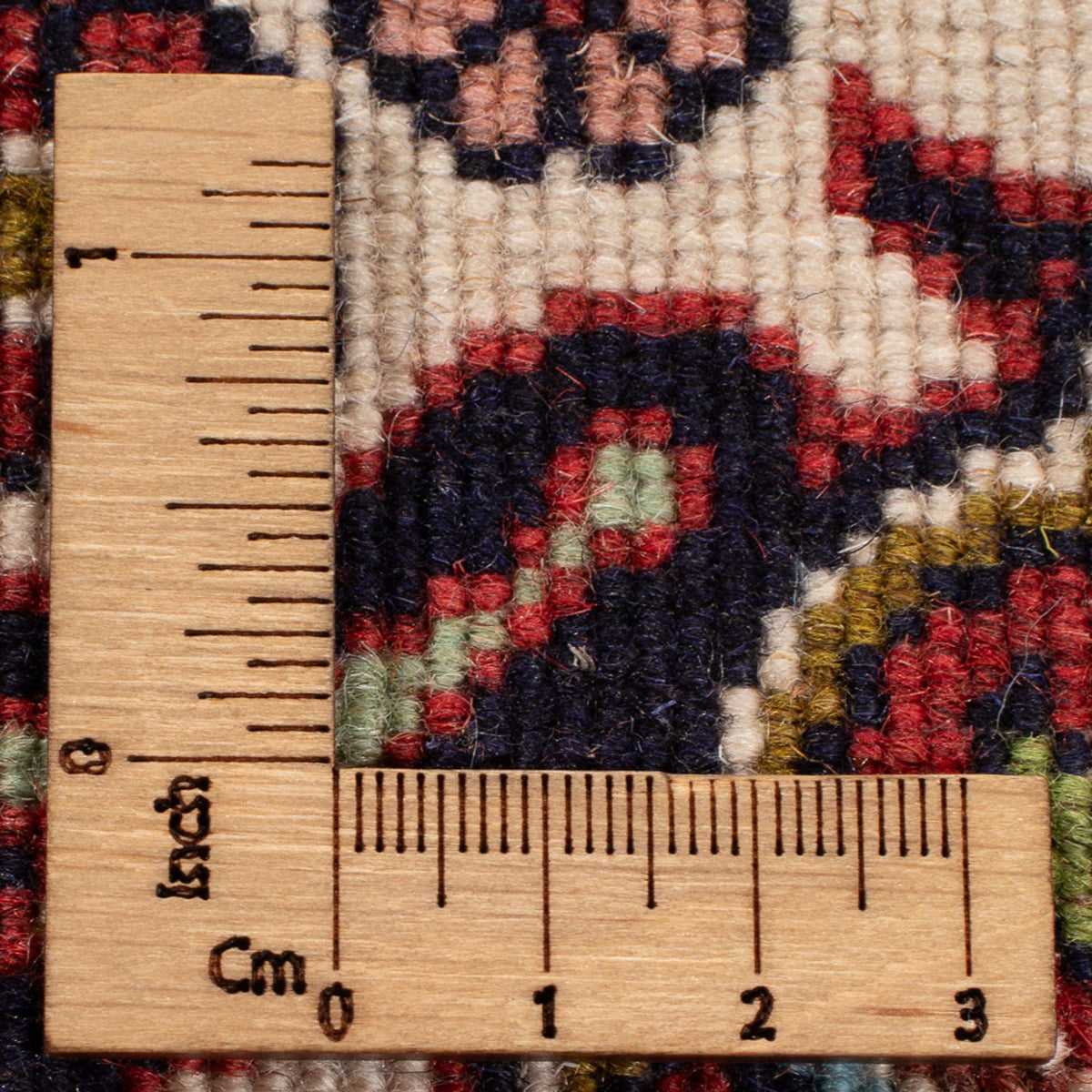 Tapis persan - Bidjar - 300 x 248 cm - bleu foncé