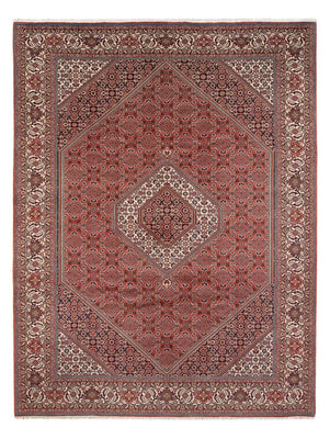 Tapis persan - Bidjar - 333 x 247 cm - rouge foncé