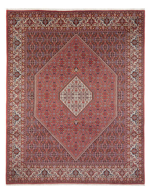 Tapis persan - Bidjar - 337 x 250 cm - rouge foncé