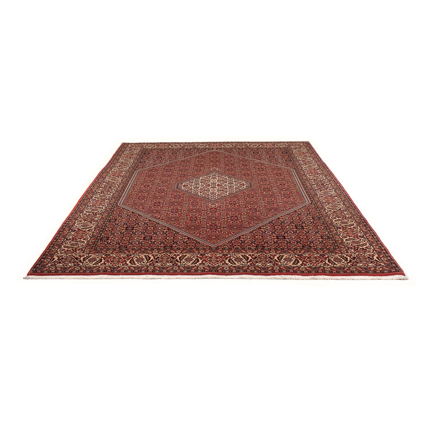 Tapis persan - Bidjar - 290 x 202 cm - rouge