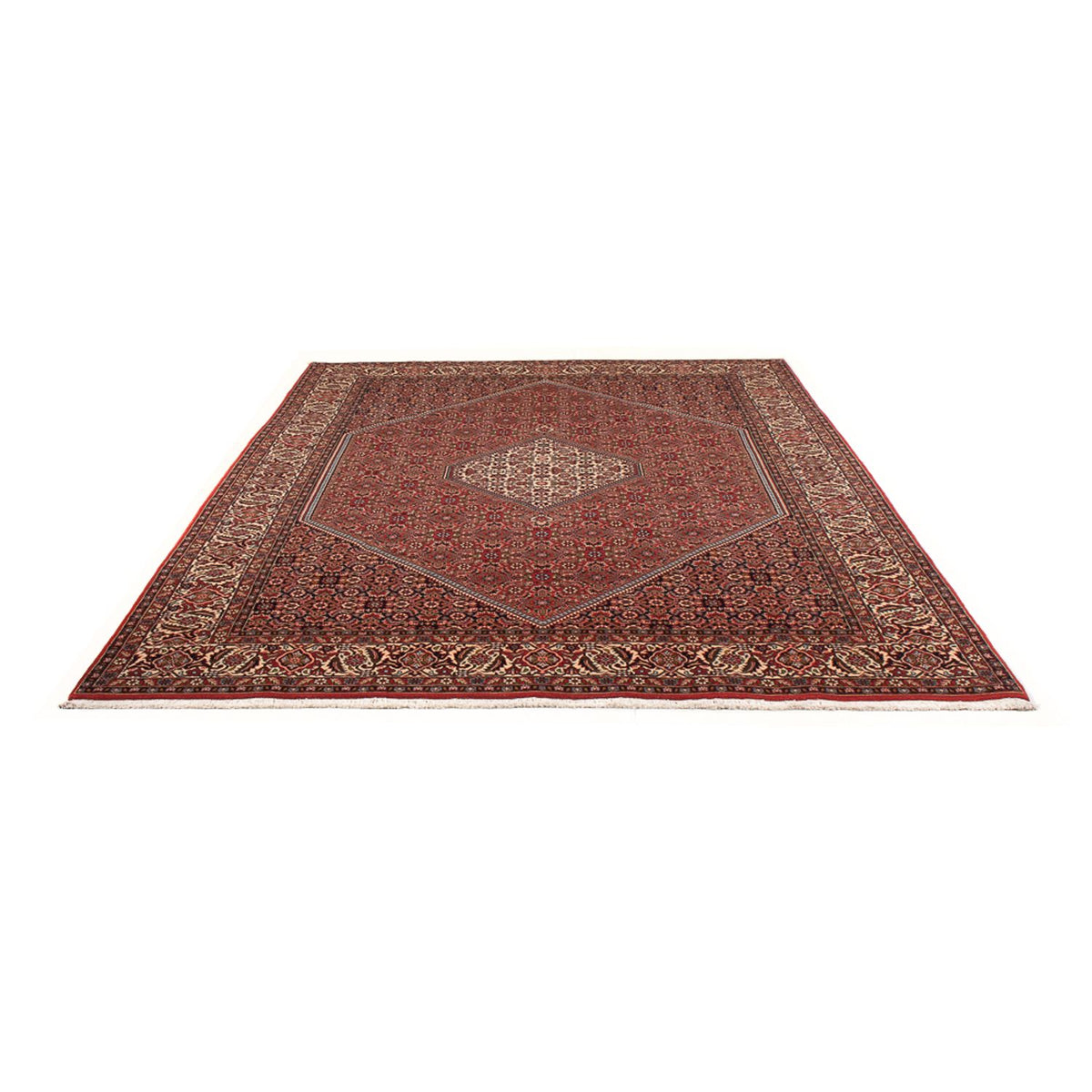 Tapis persan - Bidjar - 290 x 202 cm - rouge