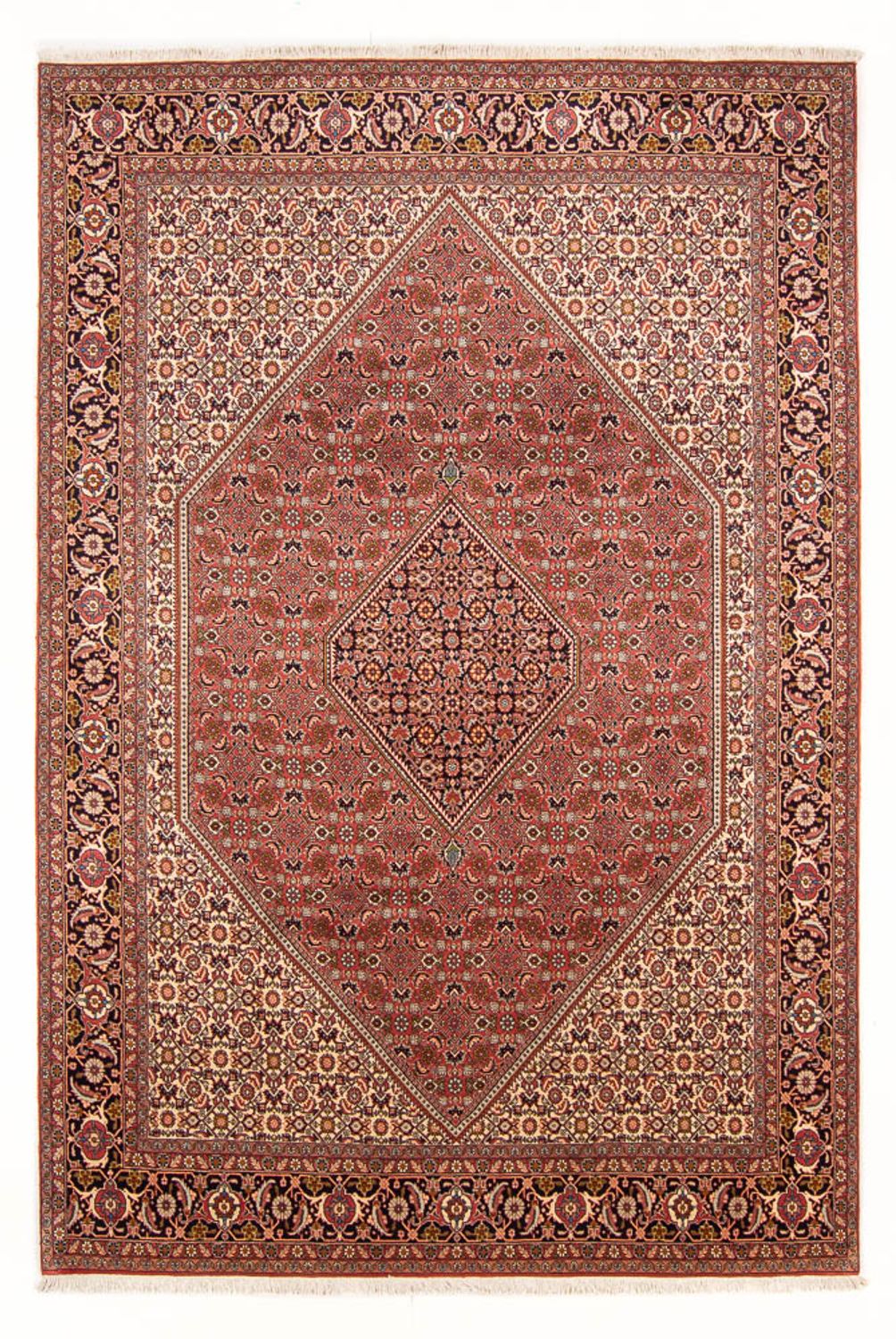 Tapis persan - Bidjar - 300 x 200 cm - rouge