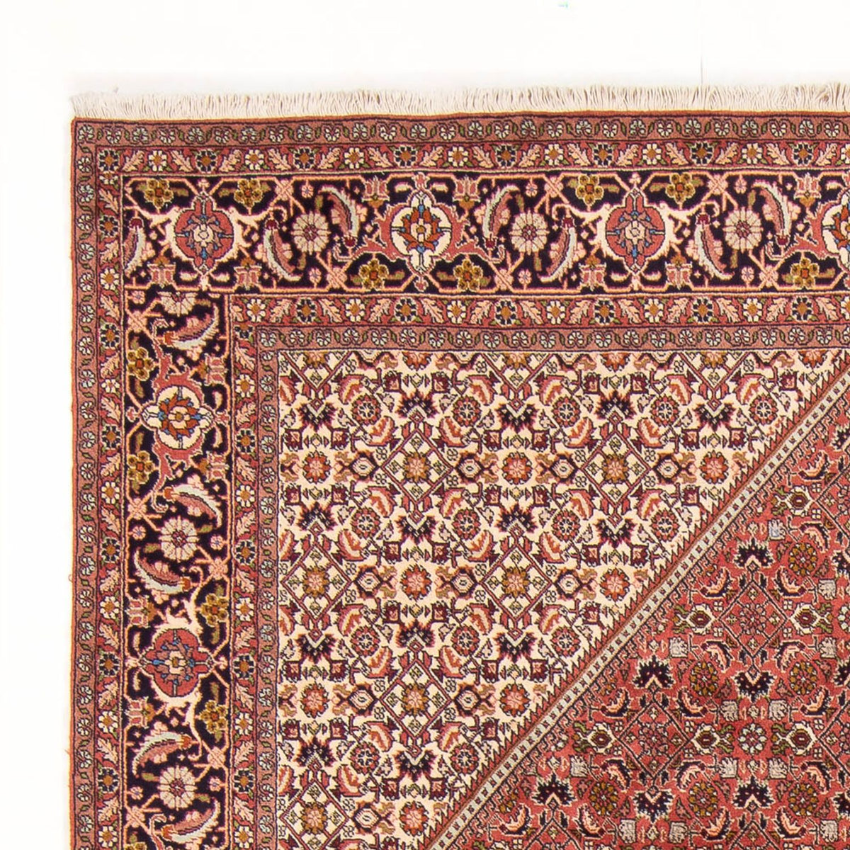 Tapis persan - Bidjar - 300 x 200 cm - rouge