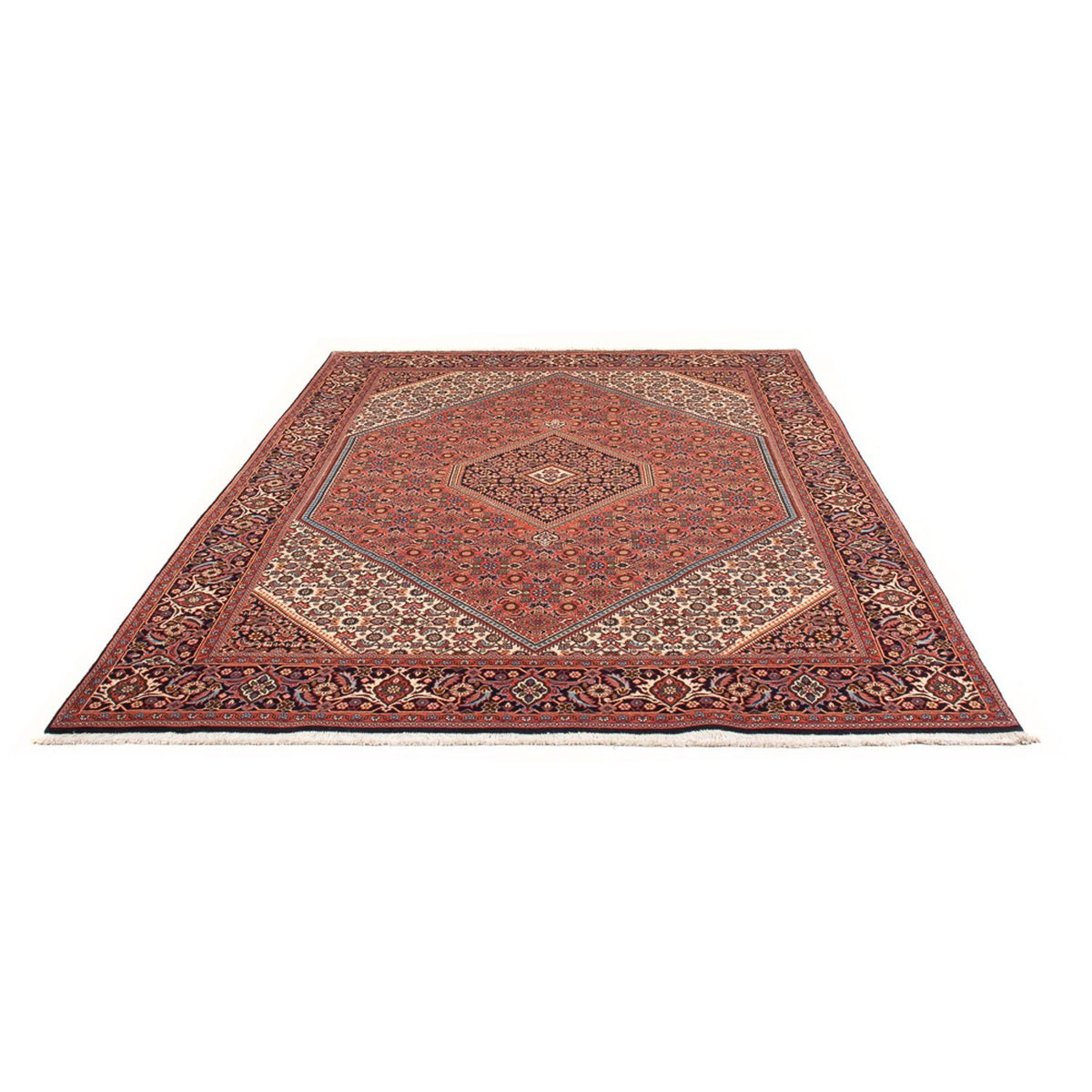 Tapis persan - Bidjar - 300 x 200 cm - rouge