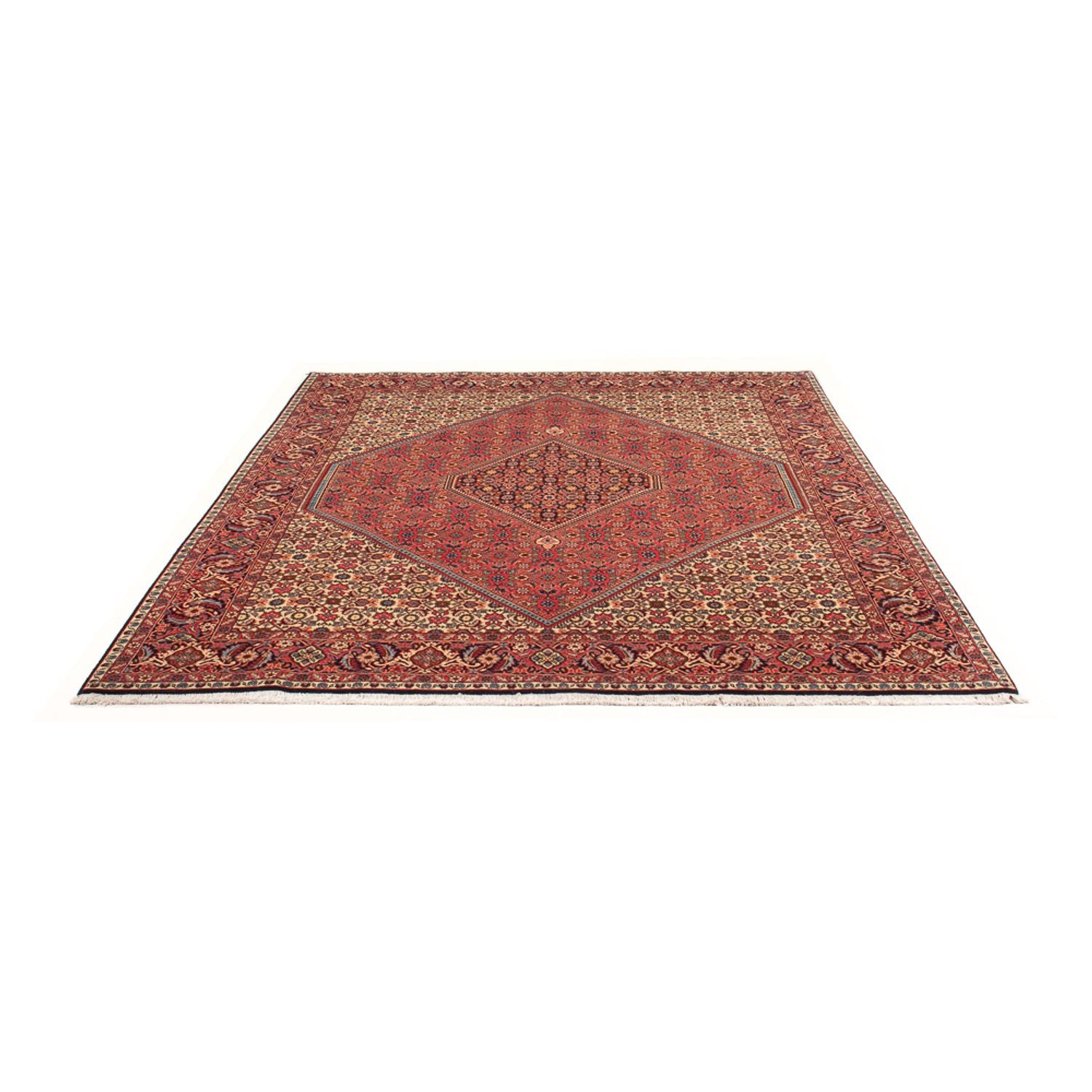 Tapis persan - Bidjar - 260 x 200 cm - rouge