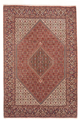Tapis persan - Bidjar - 307 x 203 cm - rouge