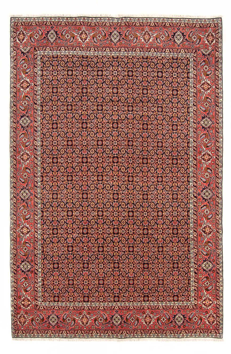 Tapis persan - Bidjar - 302 x 200 cm - rouge