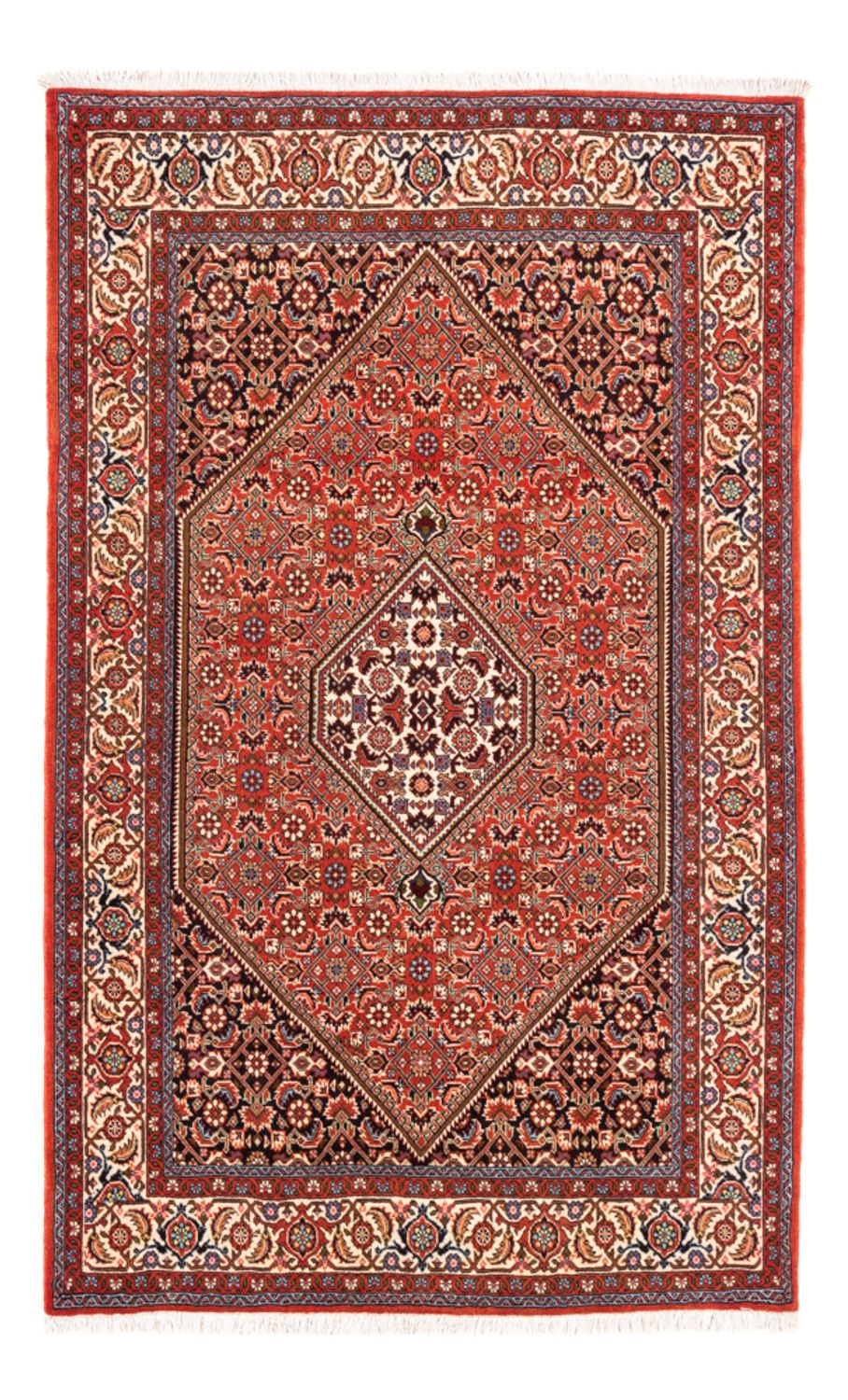 Tapis persan - Bidjar - 169 x 113 cm - rouge