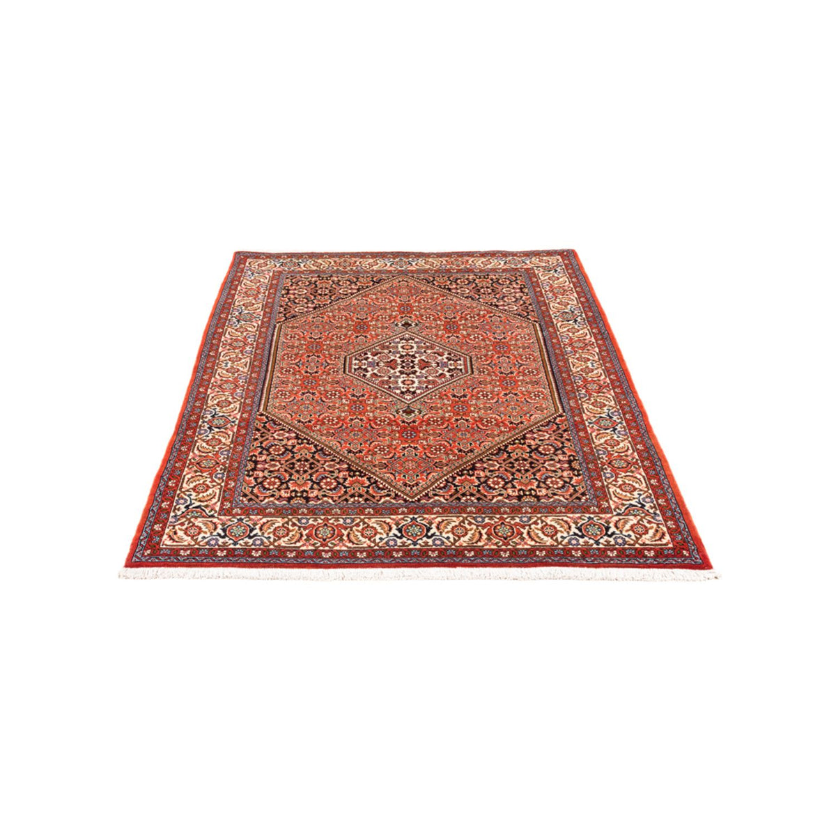 Tapis persan - Bidjar - 169 x 113 cm - rouge