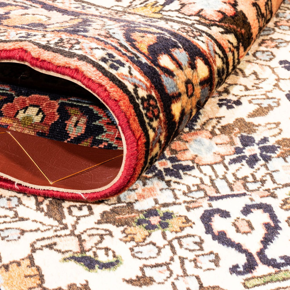 Tapis persan - Bidjar - 147 x 100 cm - beige clair