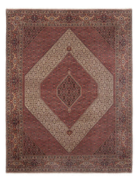 Tapis persan - Bidjar - 345 x 250 cm - rouge foncé
