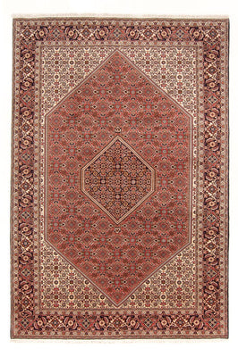 Tapis persan - Bidjar - 297 x 196 cm - rouge