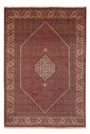 Tapis persan - Bidjar - 291 x 197 cm - rouge