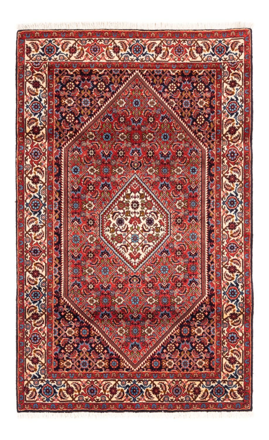 Tapis persan - Bidjar - 167 x 110 cm - rouge