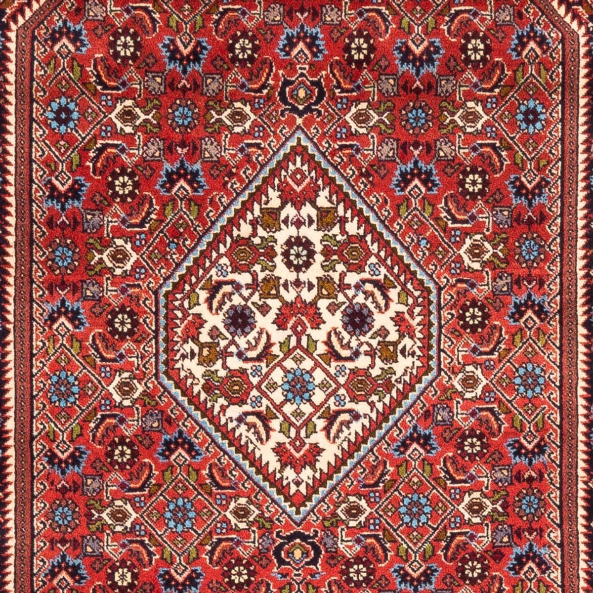 Tapis persan - Bidjar - 167 x 110 cm - rouge