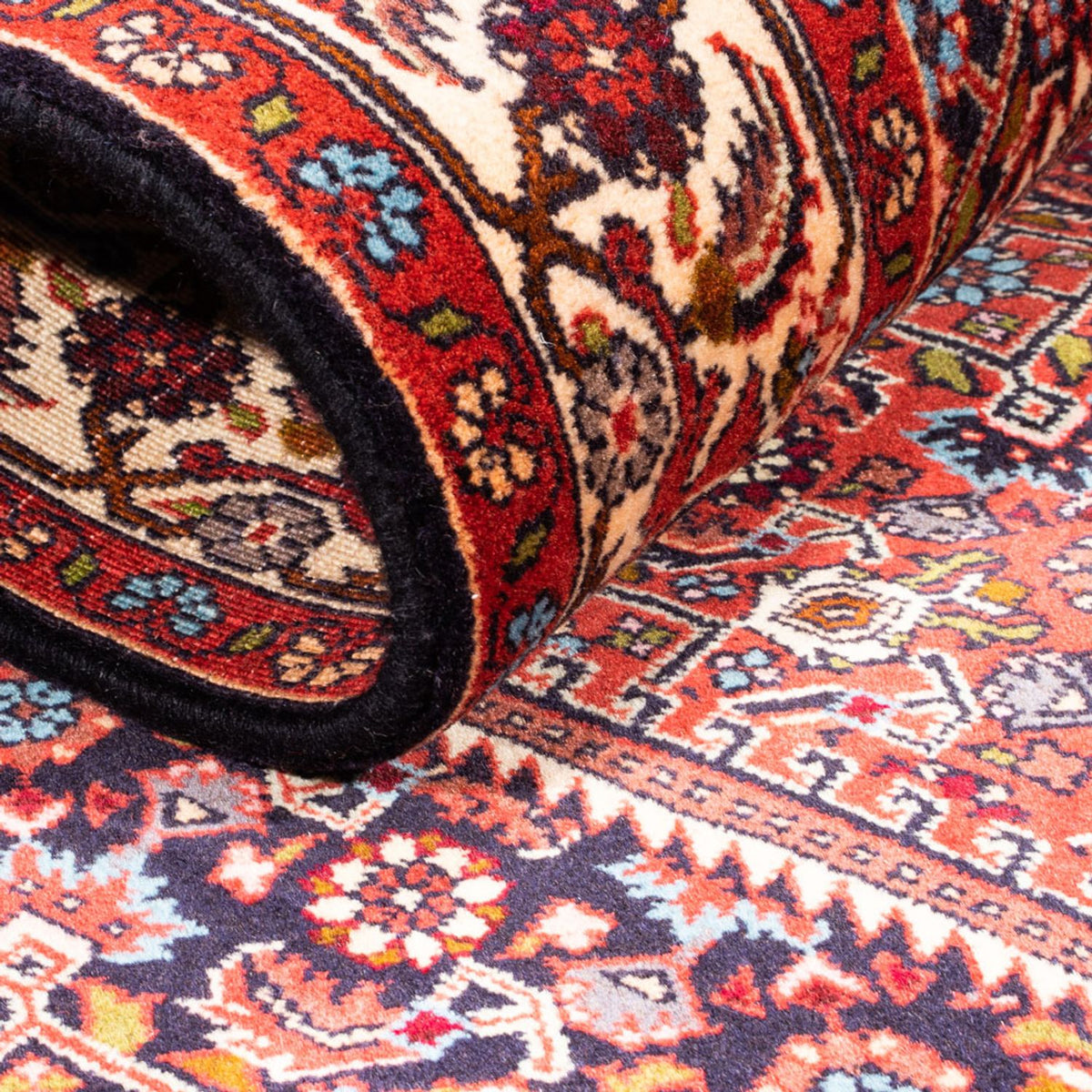 Tapis persan - Bidjar - 167 x 110 cm - rouge