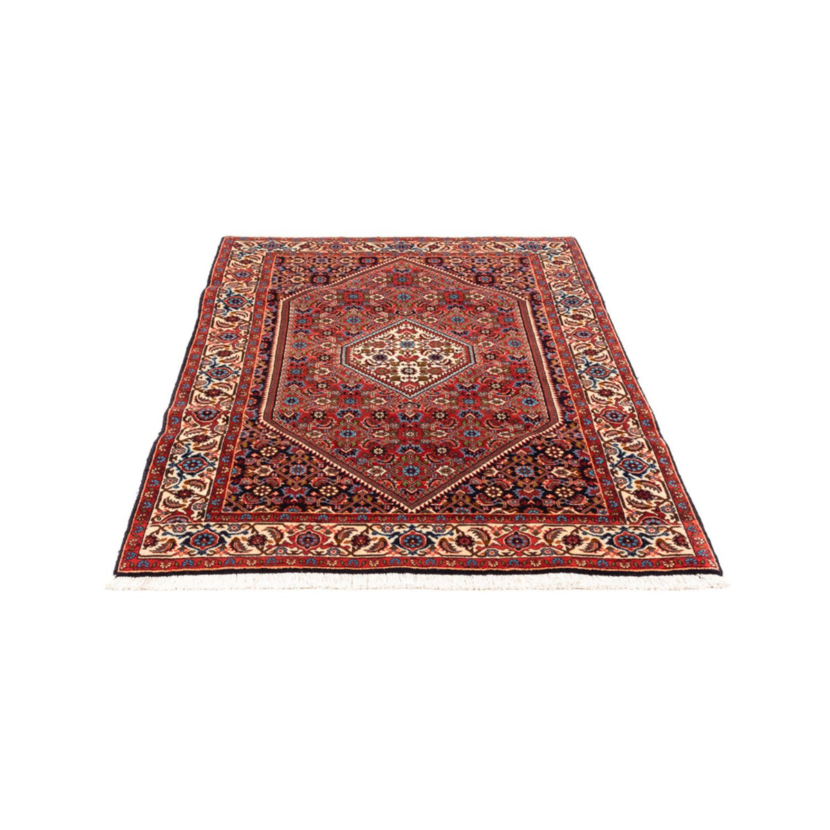 Tapis persan - Bidjar - 167 x 110 cm - rouge