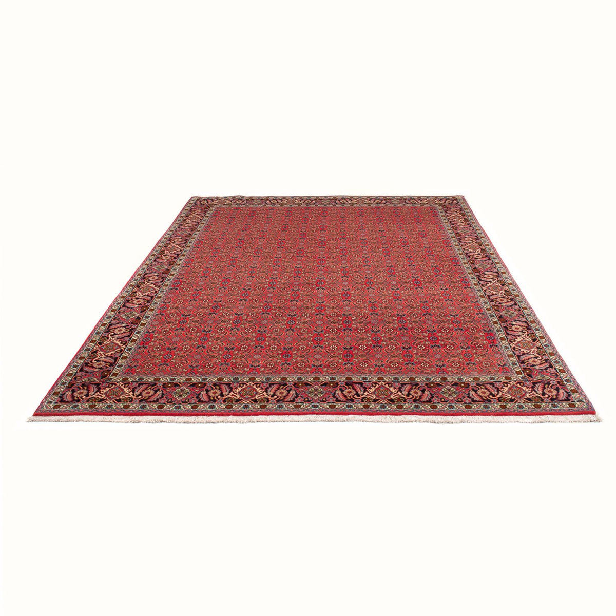 Tapis persan - Bidjar - 294 x 200 cm - rouge