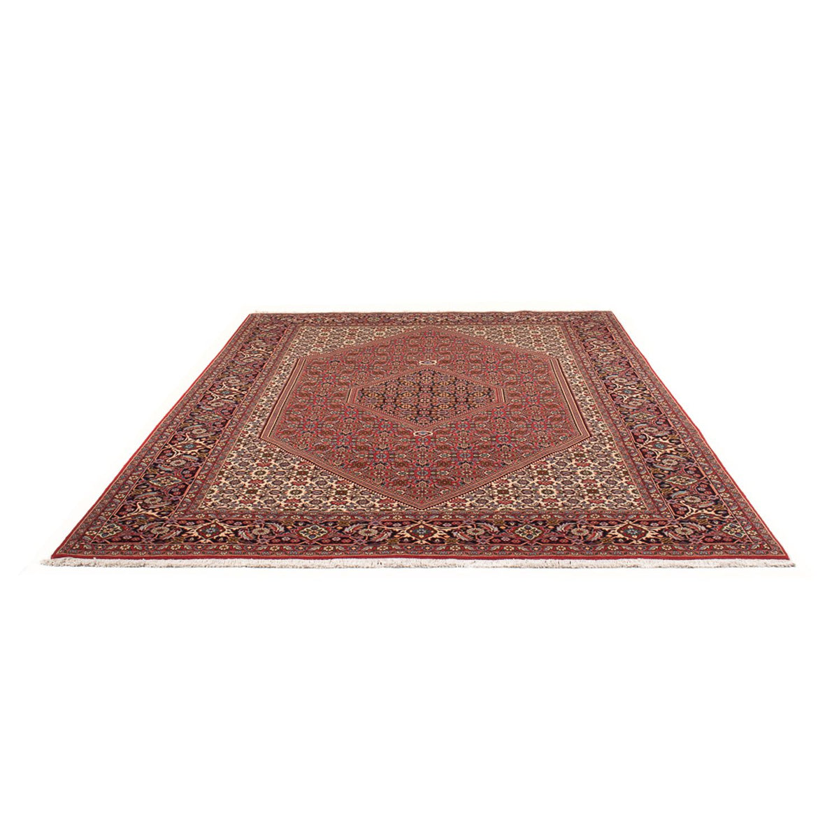 Tapis persan - Bidjar - 307 x 200 cm - rouge
