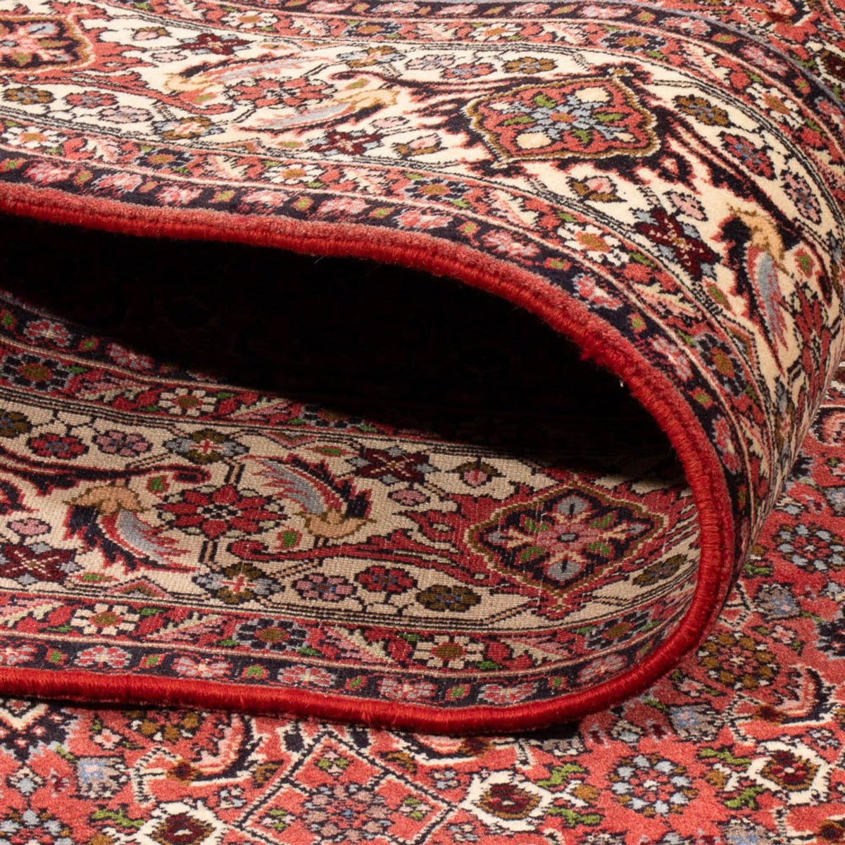 Tapis persan - Bidjar - 289 x 195 cm - rouge