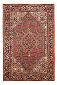 Tapis persan - Bidjar - 296 x 197 cm - rouge