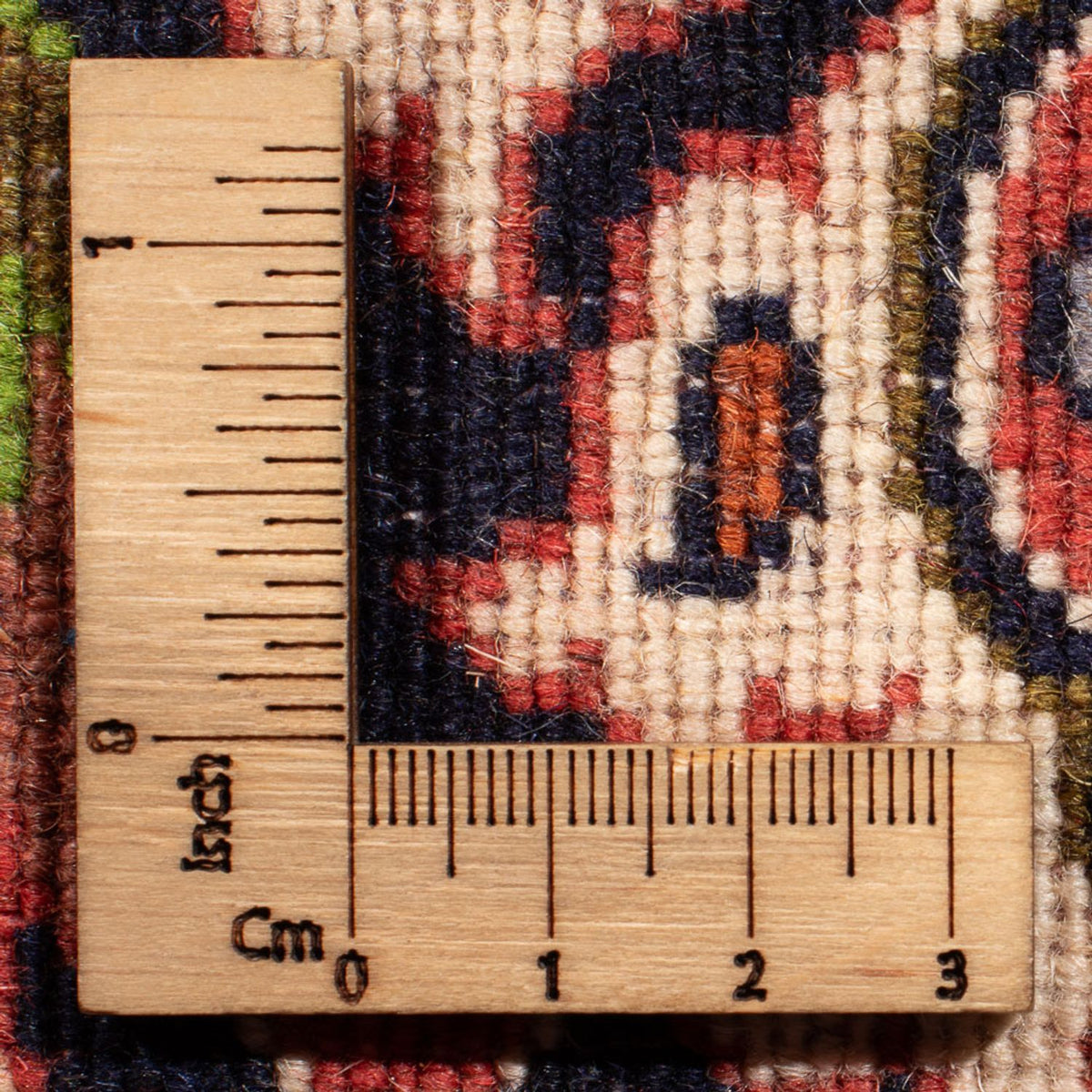 Tapis persan - Bidjar - 296 x 197 cm - rouge