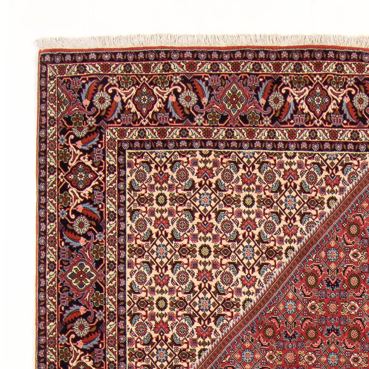 Tapis persan - Bidjar - 302 x 199 cm - rouge