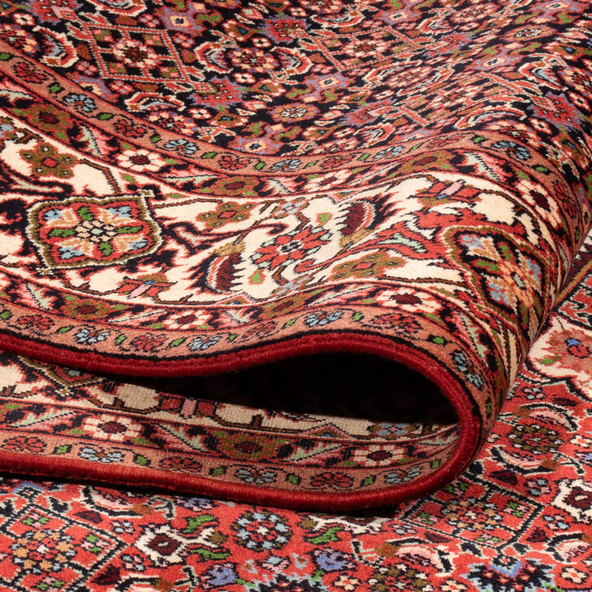 Tapis persan - Bidjar - 300 x 200 cm - rouge