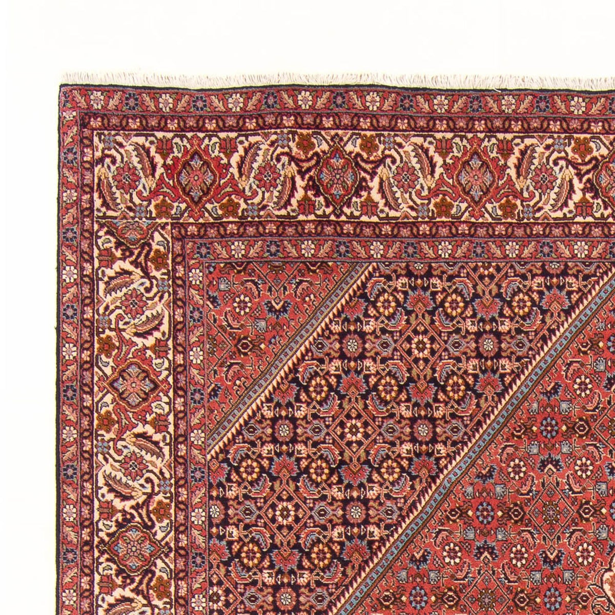 Tapis persan - Bidjar - 290 x 204 cm - rouge