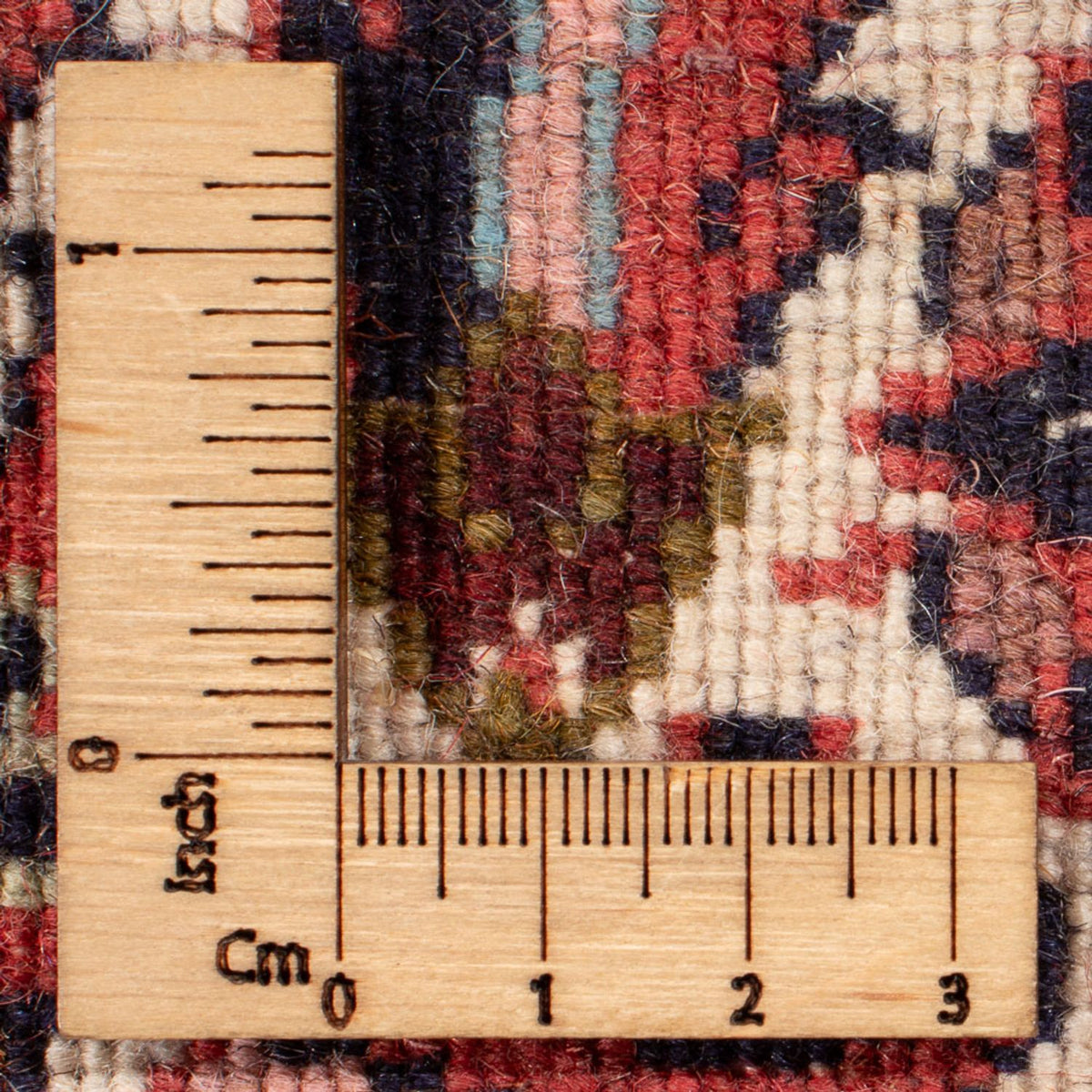 Tapis persan - Bidjar - 294 x 202 cm - rouge