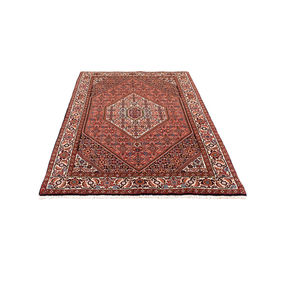Tapis persan - Bidjar - 187 x 114 cm - rouge