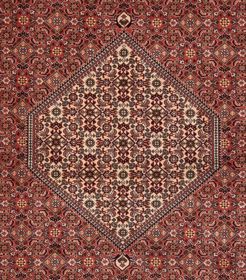 Tapis persan - Bidjar - 340 x 250 cm - rouge foncé