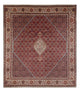 Tapis persan - Bidjar - 294 x 253 cm - rouge foncé