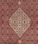Tapis persan - Bidjar - 343 x 250 cm - rouge foncé