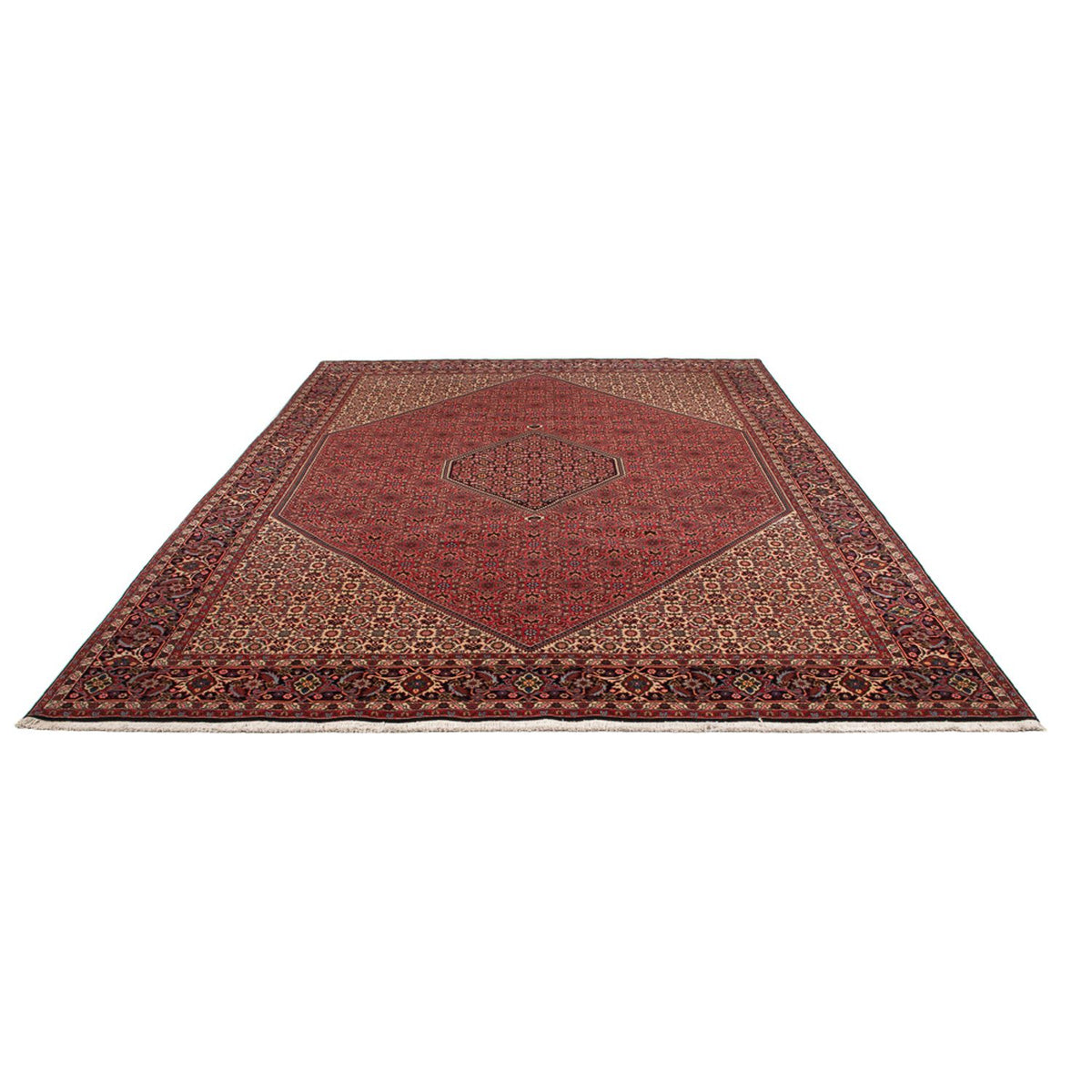 Tapis persan - Bidjar - 347 x 247 cm - rouge