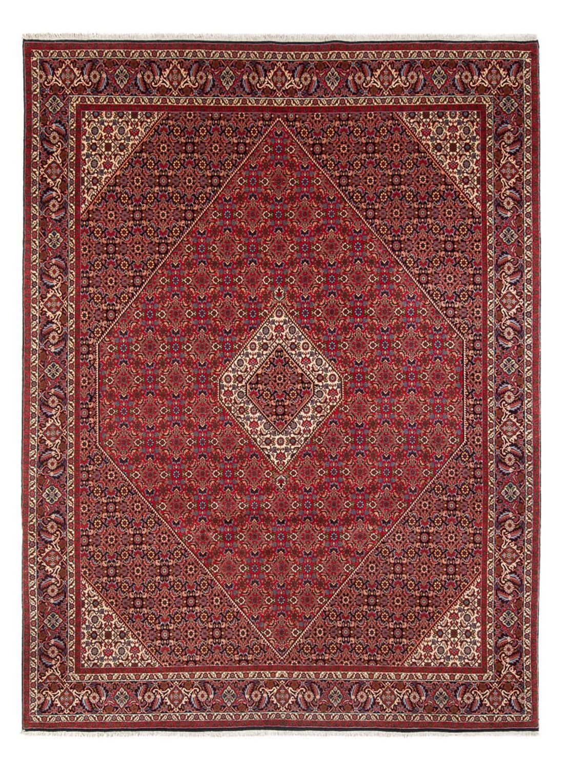 Tapis persan - Bidjar - 358 x 249 cm - rouge