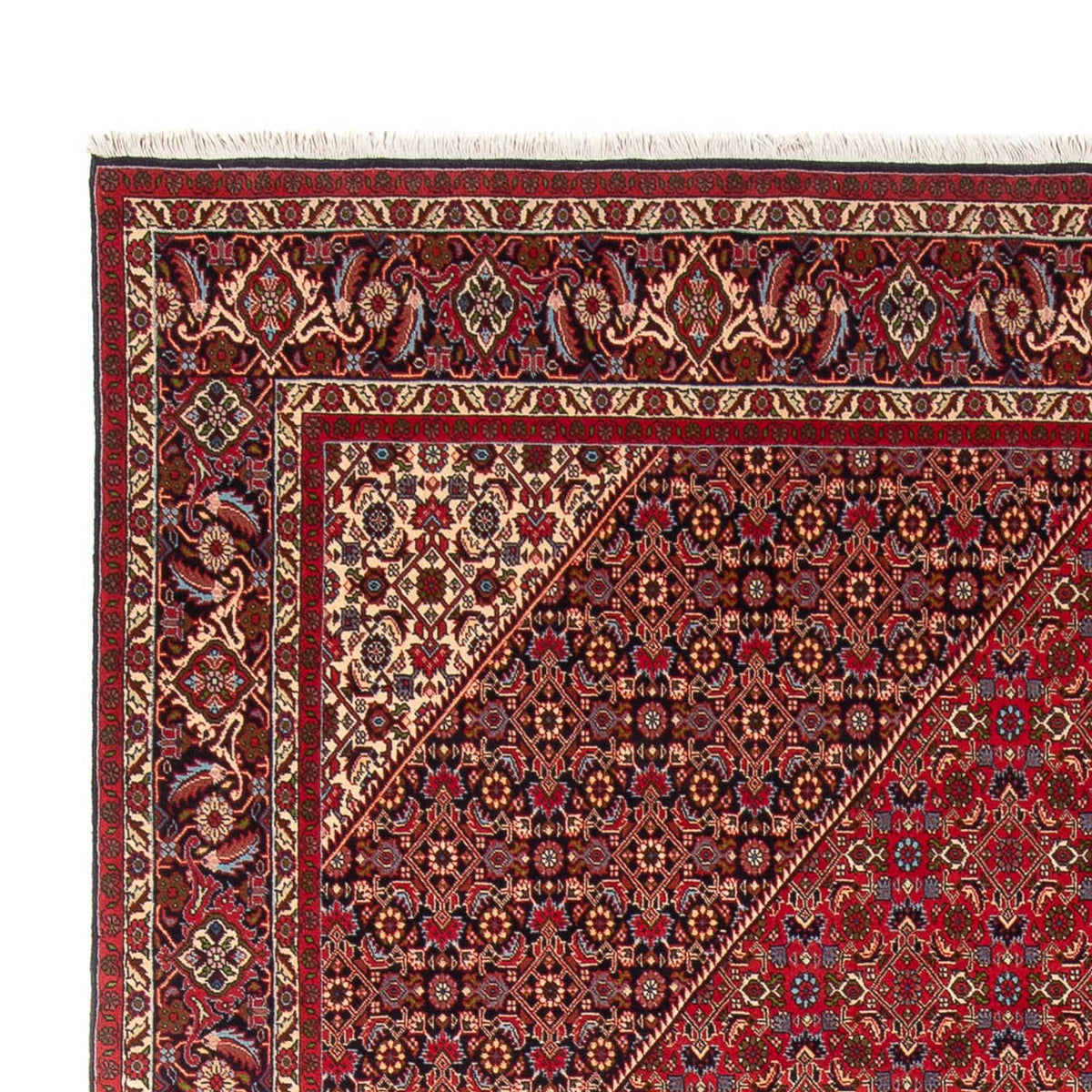 Tapis persan - Bidjar - 358 x 249 cm - rouge