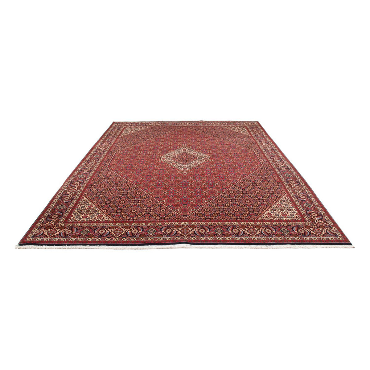 Tapis persan - Bidjar - 358 x 249 cm - rouge