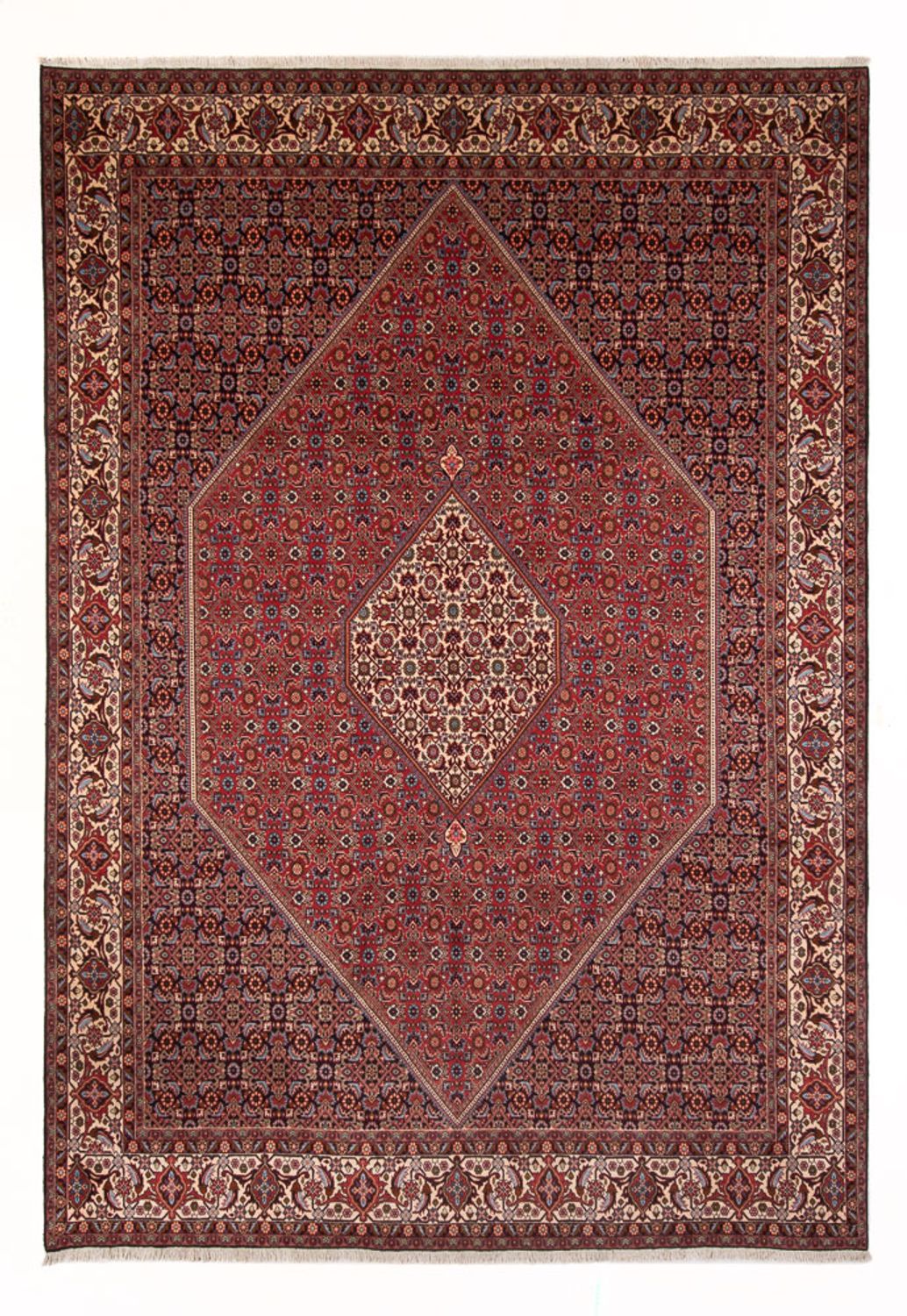 Tapis persan - Bidjar - 342 x 249 cm - rouge