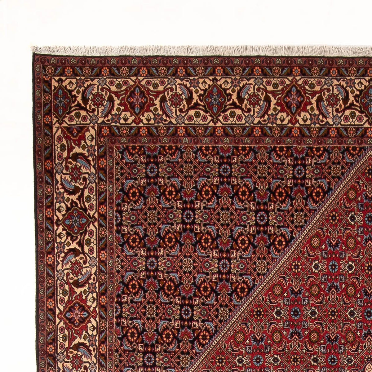 Tapis persan - Bidjar - 342 x 249 cm - rouge