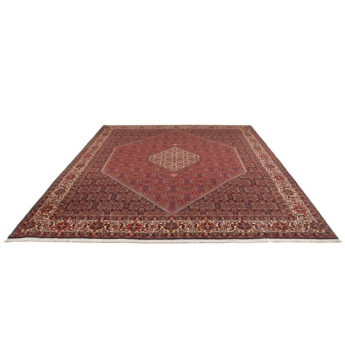 Tapis persan - Bidjar - 342 x 249 cm - rouge