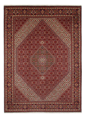 Tapis persan - Bidjar - 352 x 248 cm - rouge foncé