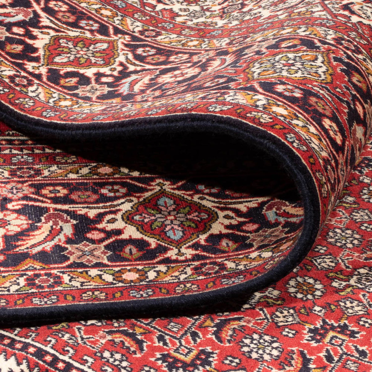 Tapis persan - Bidjar - 298 x 203 cm - rouge