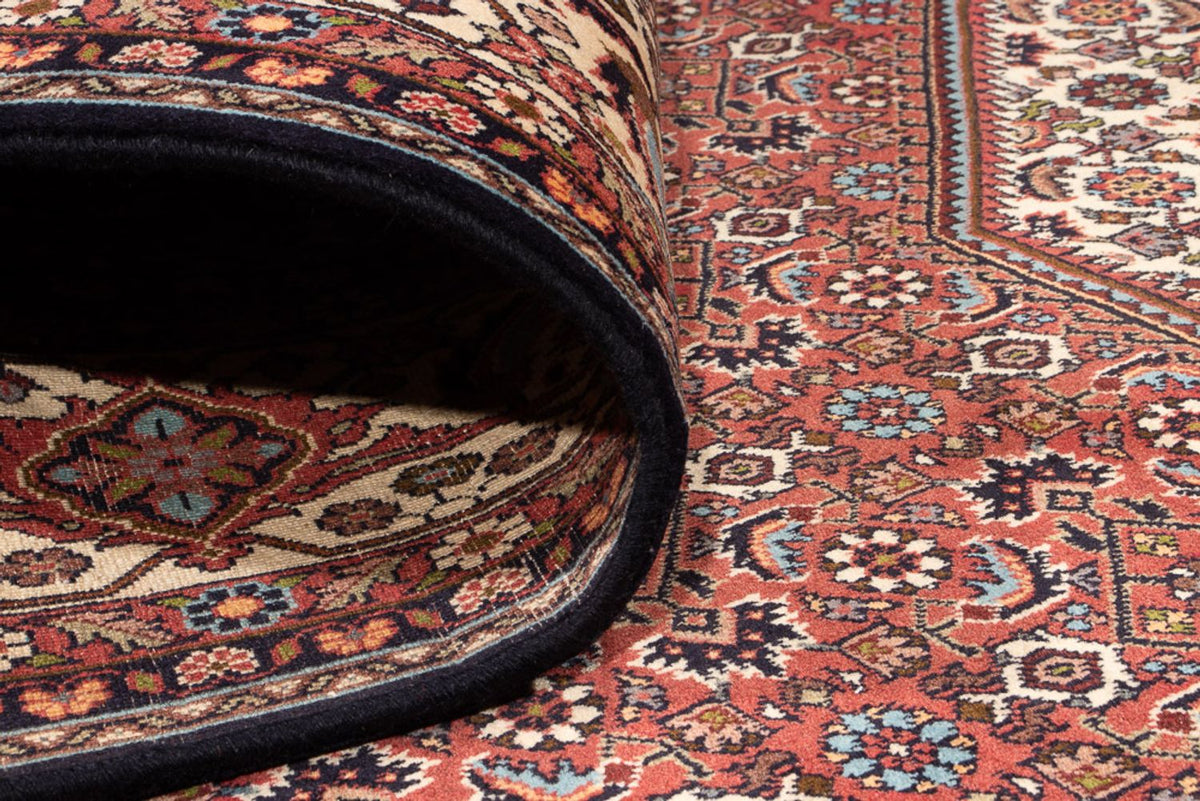 Tapis persan - Bidjar - 350 x 247 cm - rouge foncé